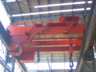 20 Ton 50 Ton Casting Overhead Vjaġġar Double Girder Crane