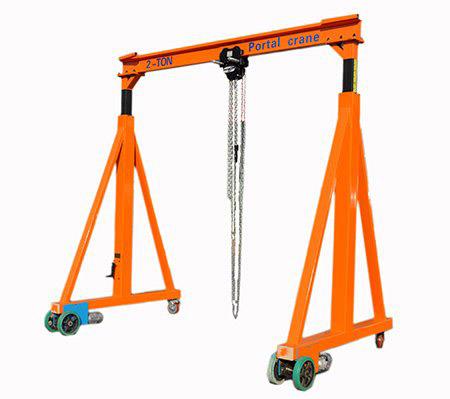 Free Rotating Manual Electric Light Duty Gantry Portal Crane.jpg